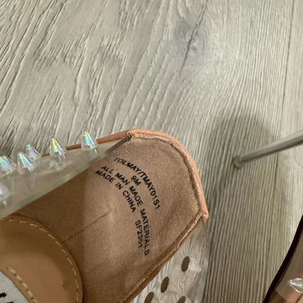 Steve Madden elegant clear